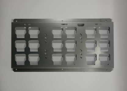Milwaukee Packout Compatible Mounting Plate (Triple) by S&J FAB LTD