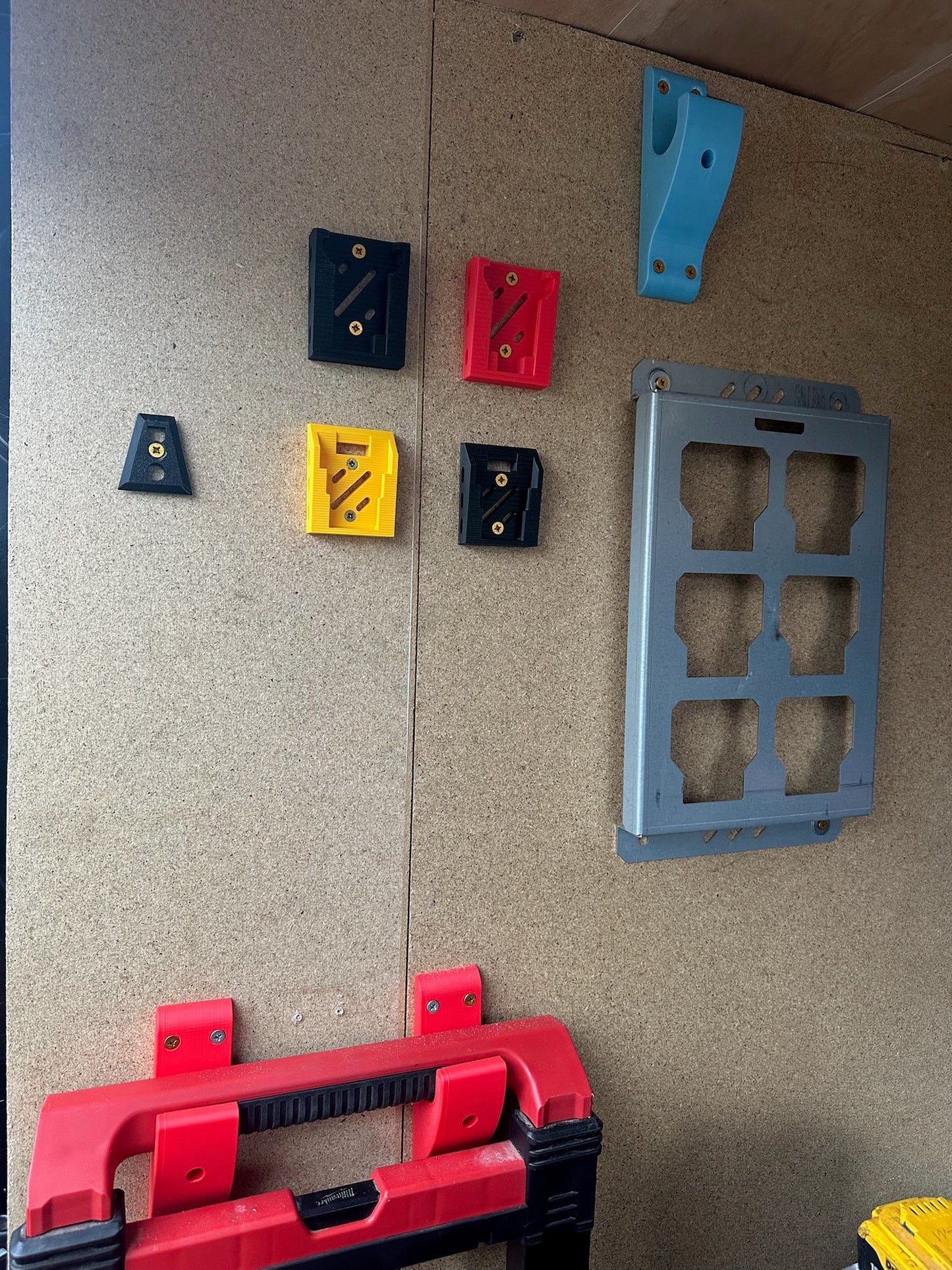Milwaukee Packout Compatible Mounting Plate (single) by S&J FAB LTD