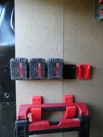 Milwaukee Compatible Battery Mount M18