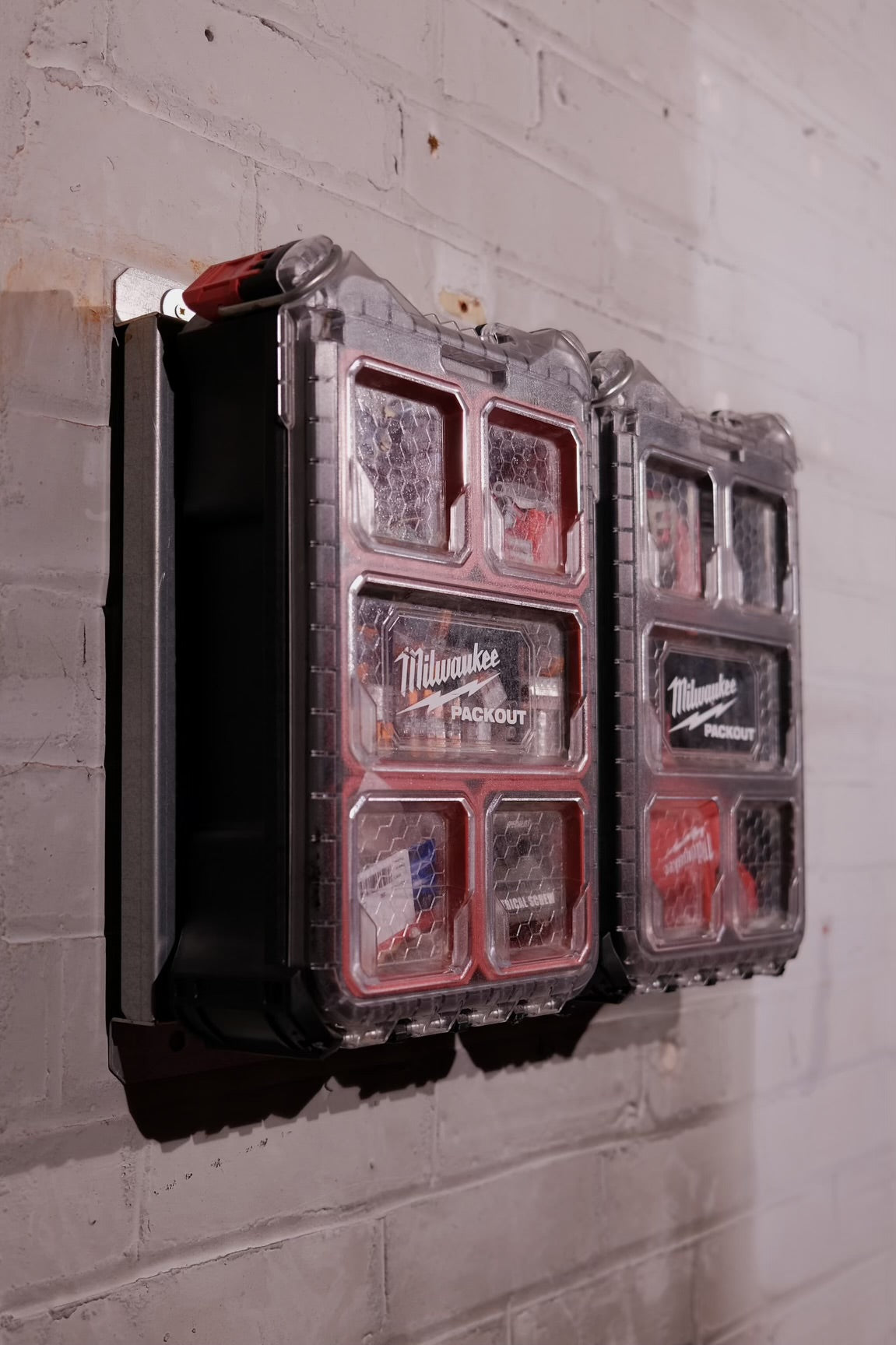Milwaukee Packout Compatible Mounting Plate (Double) by S&J FAB LTD
